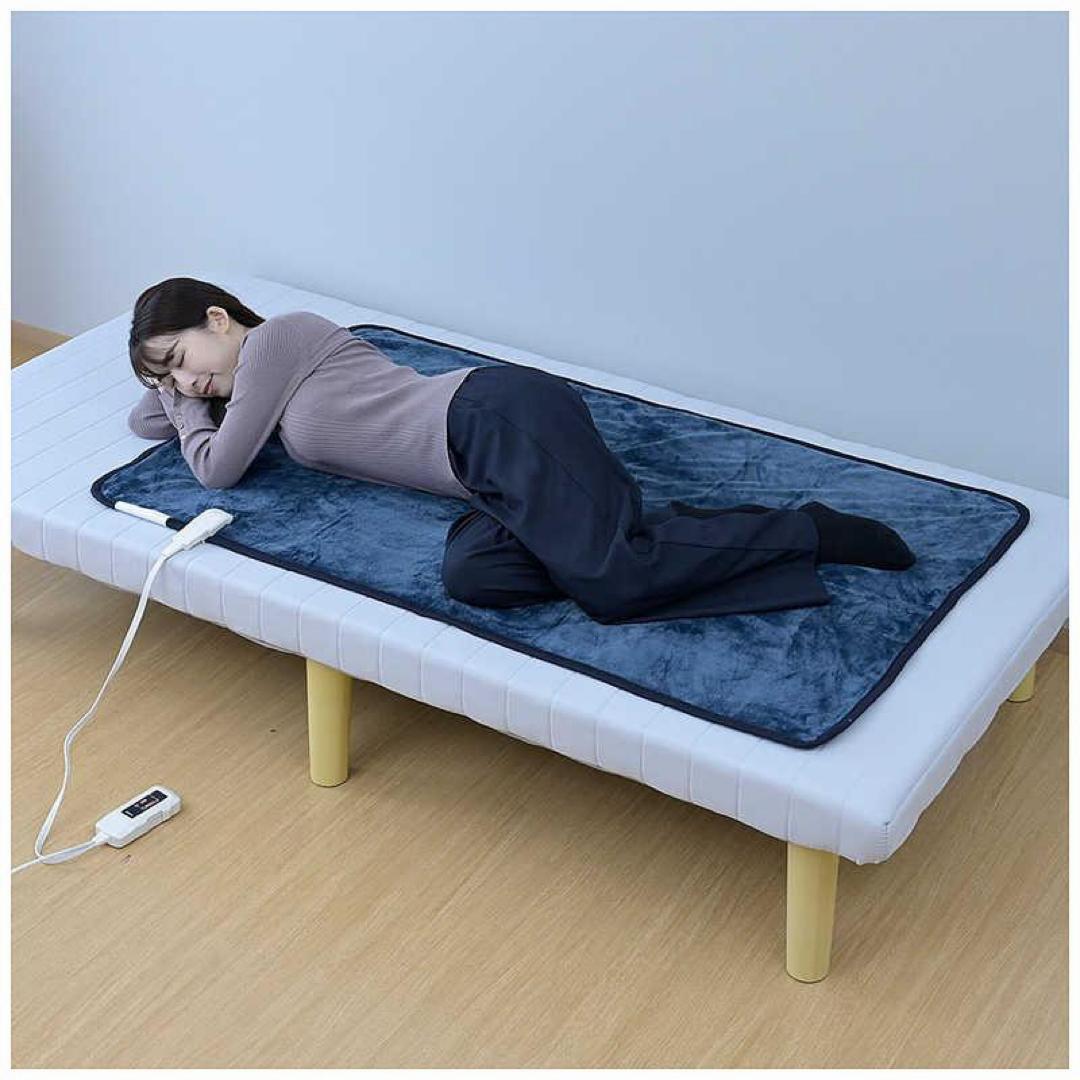 ヤマゼン YAMAZEN フランネル 電気掛敷き毛布 YMK-FK43K-SN