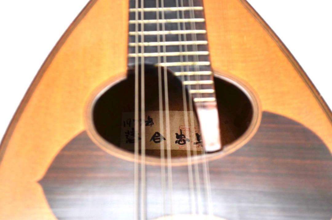 【最高級モデル/極上美品】マンドリン 落合忠男 1977年製 ハードケース付き