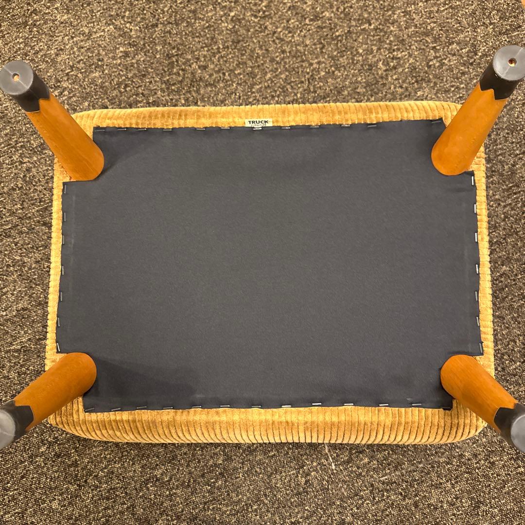 truck furnitureコーデュロイ オットマン　トラックファニチャー