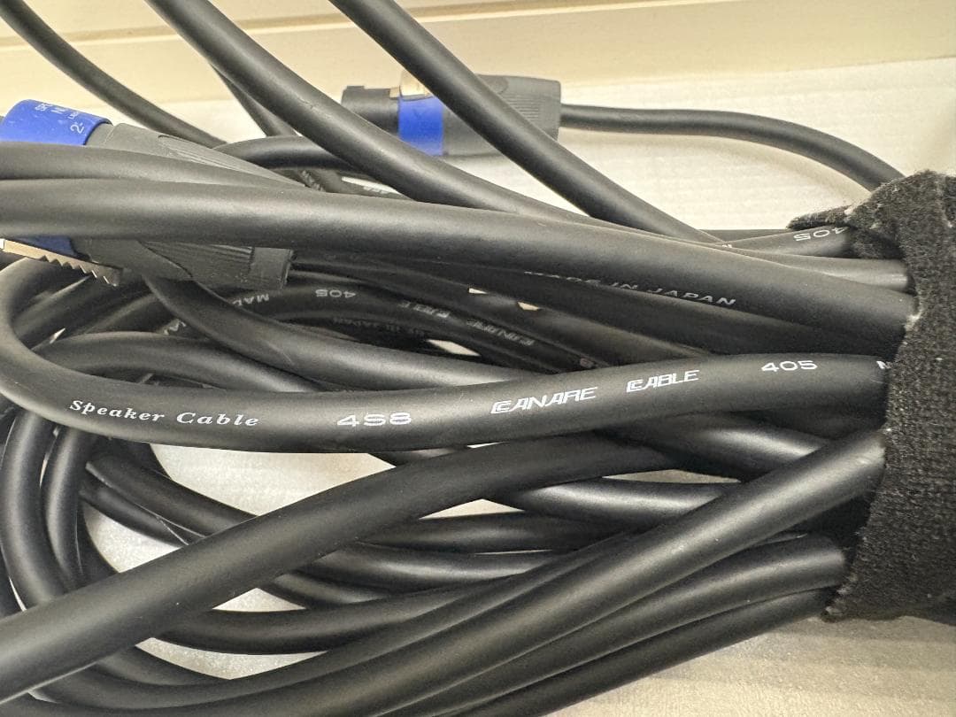 SPEAKON NL4FX CANARE 4S8 スピーカーケーブル
