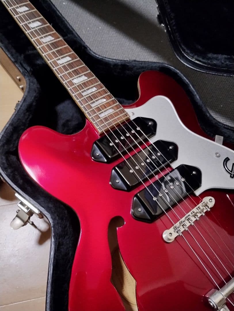 Epiphone Ltd Ed Riviera Custom P93 RP/美品