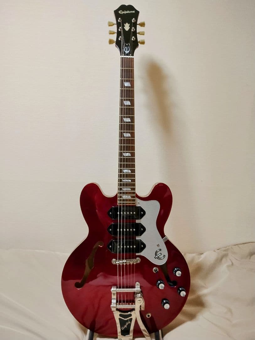 Epiphone Ltd Ed Riviera Custom P93 RP/美品
