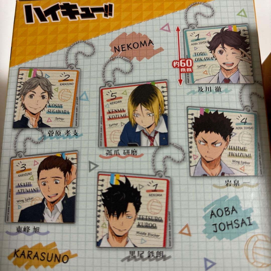 ハイキュー　缶バッジ　アクキー　掃除　スクエア