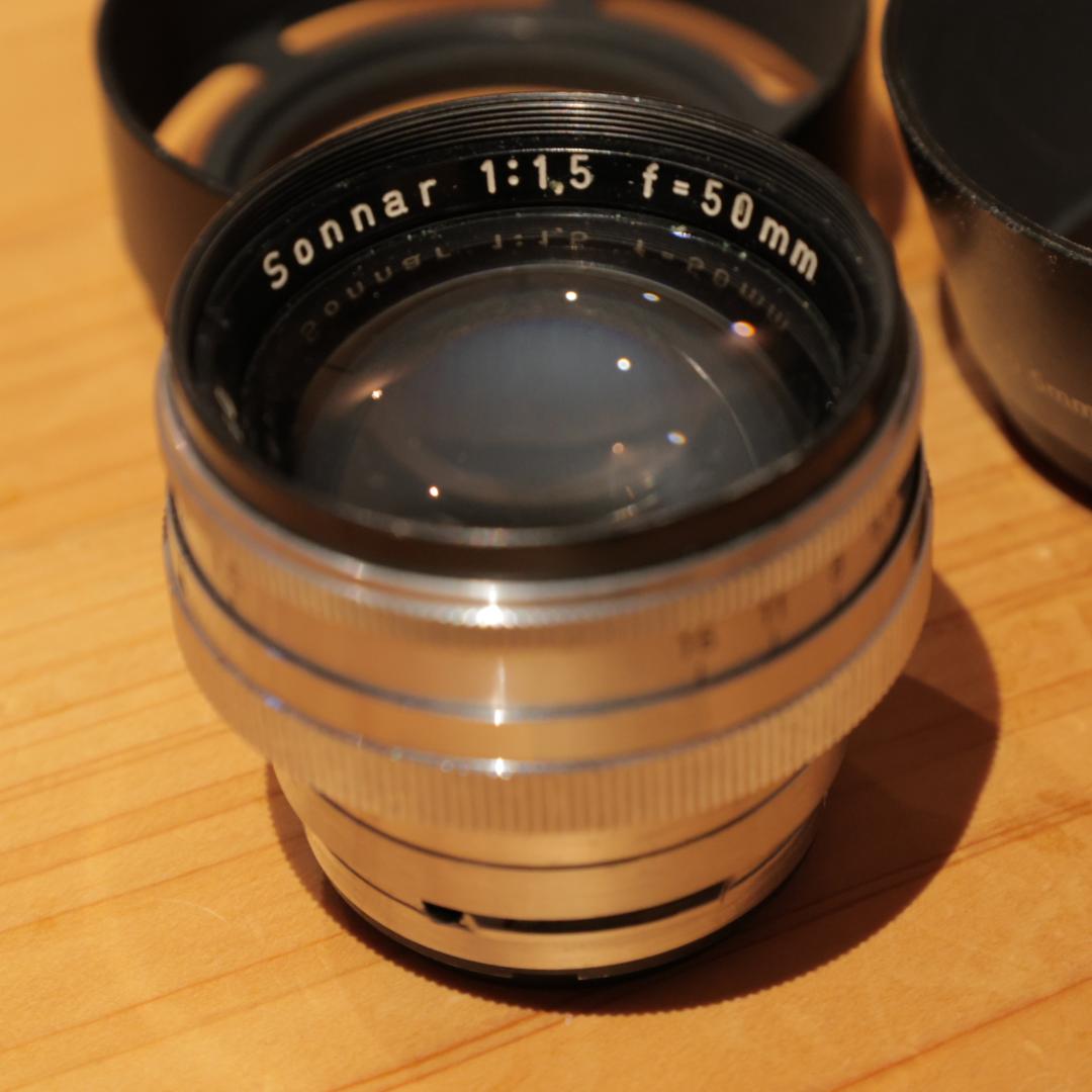 戦後コンタックス/ツァイス オプトン ゾナー 50mm /F1.5