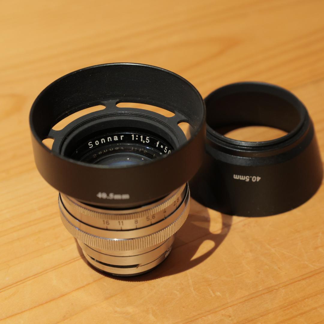 戦後コンタックス/ツァイス オプトン ゾナー 50mm /F1.5