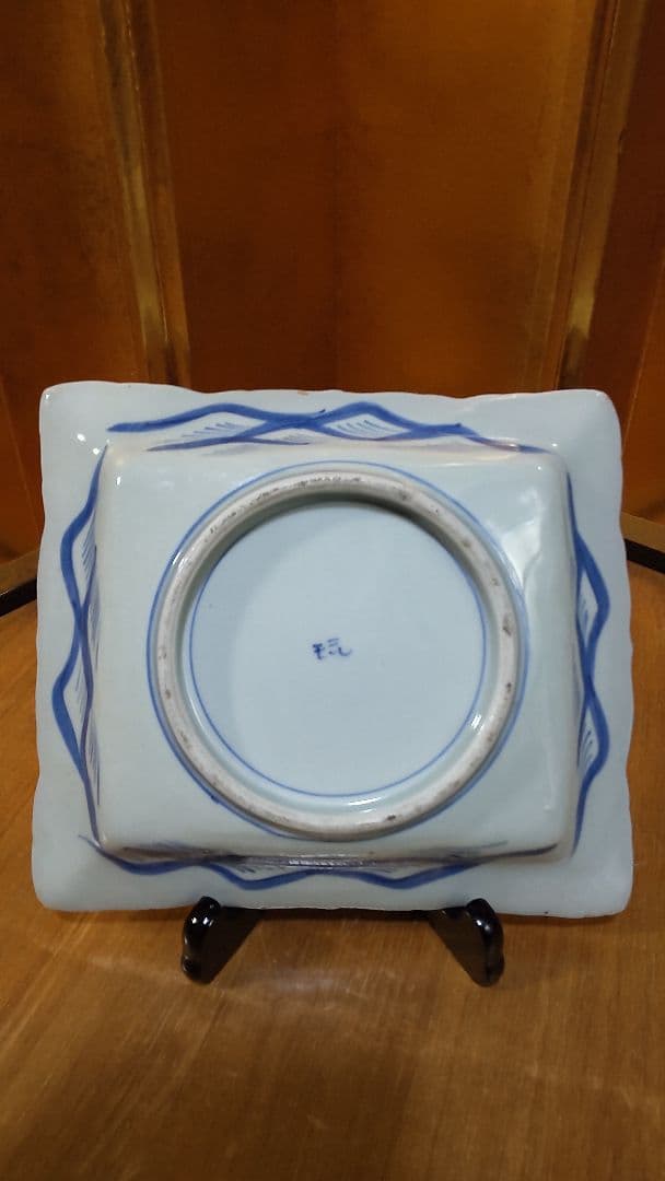 古伊万里　染付　江戸