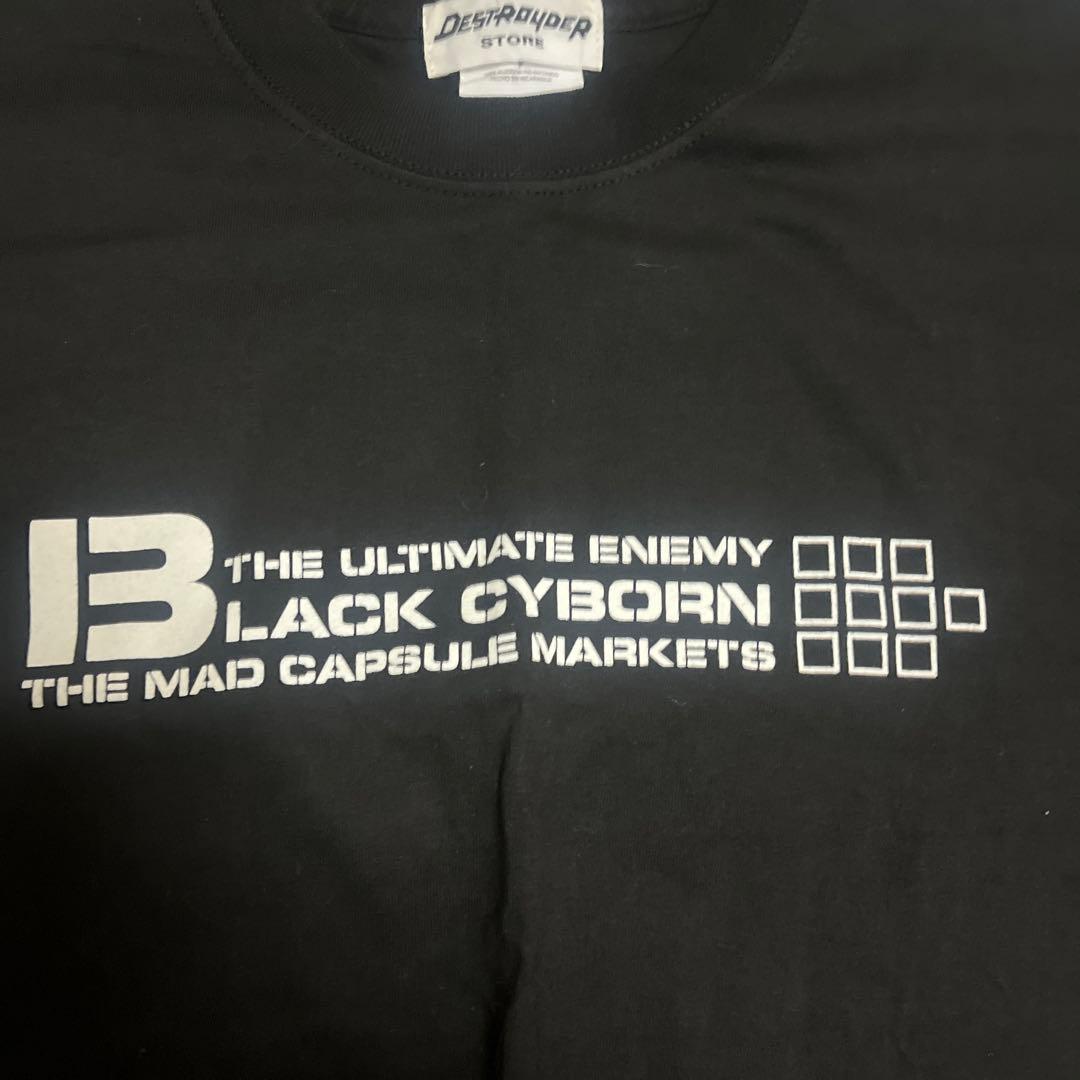 MAD CAPSULE MARKETS ブラックサイボーン Tシャツ Sサイズ