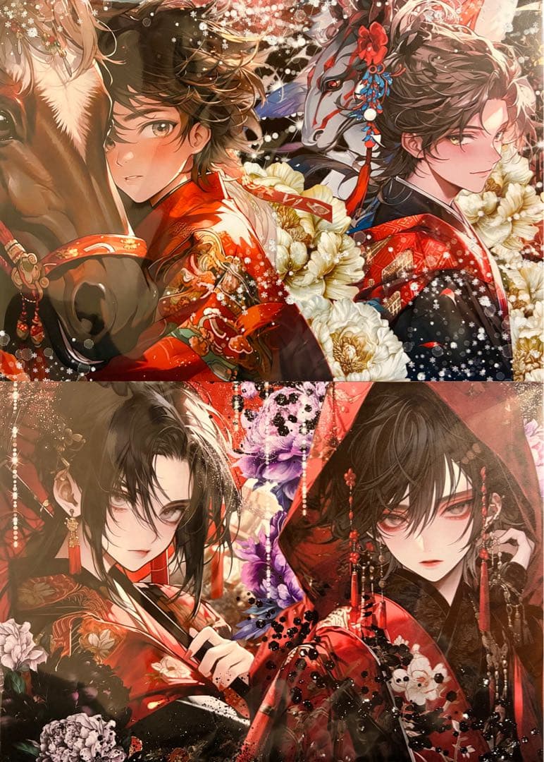 蒼槻紫濫 ONLYONE様 デザインペーパー コラージュシート