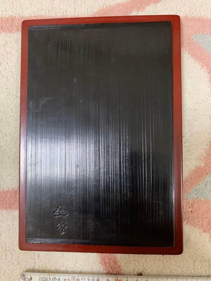 未使用品　鎌倉彫　飾り板　菊　アンティーク　昭和レトロ