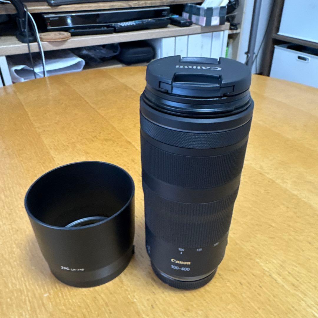 美品Canon RF 100-400 F5.6-8 IS USM ズームレンズ