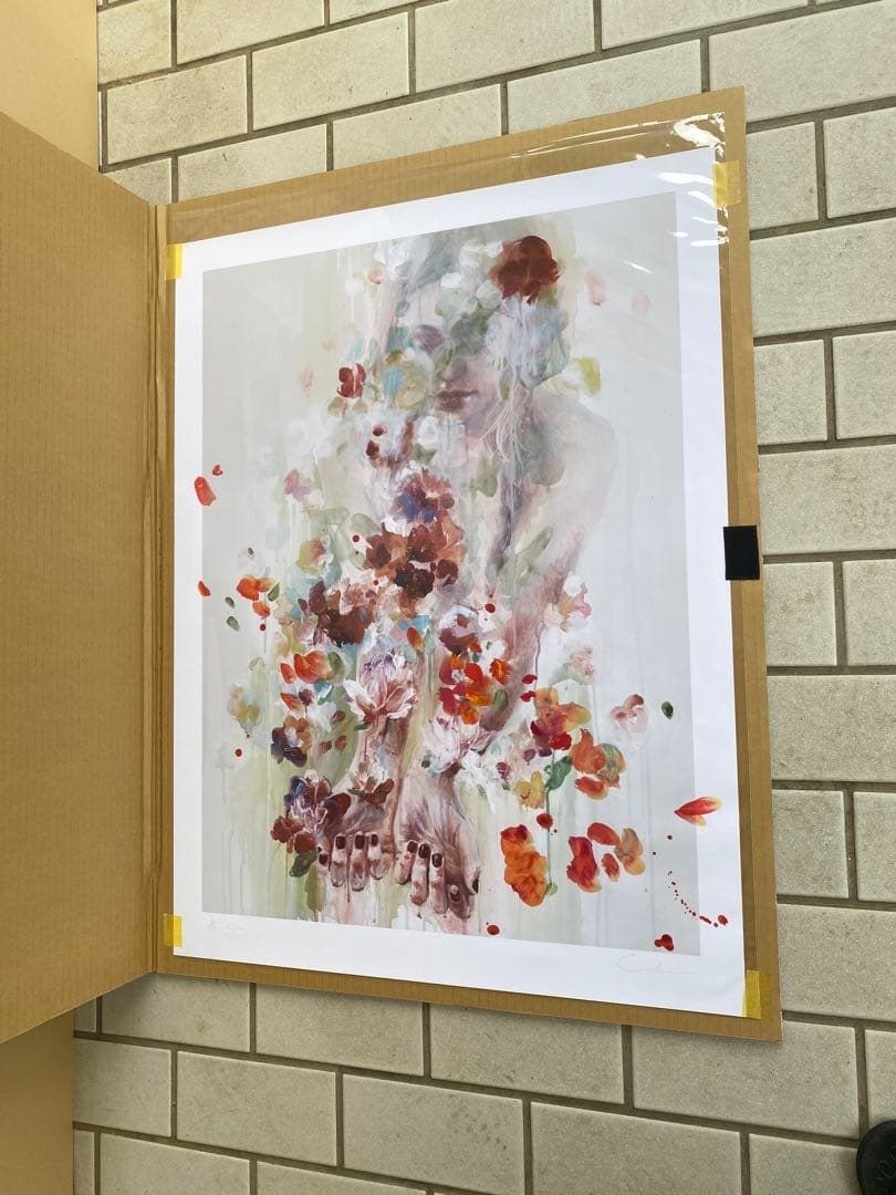 水彩画家 Agnes Cecile アグネス・セシル　未額装 プリント アート