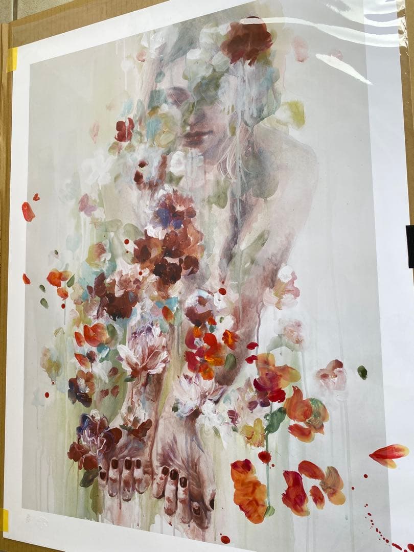 水彩画家 Agnes Cecile アグネス・セシル　未額装 プリント アート