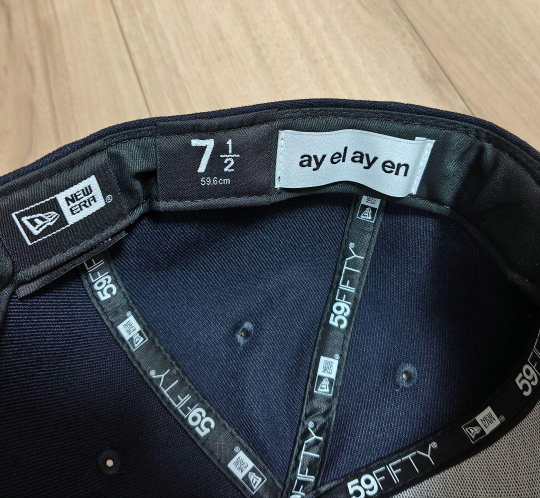 帽子 ay el ay en 59Fifty New Era Dodgers navy