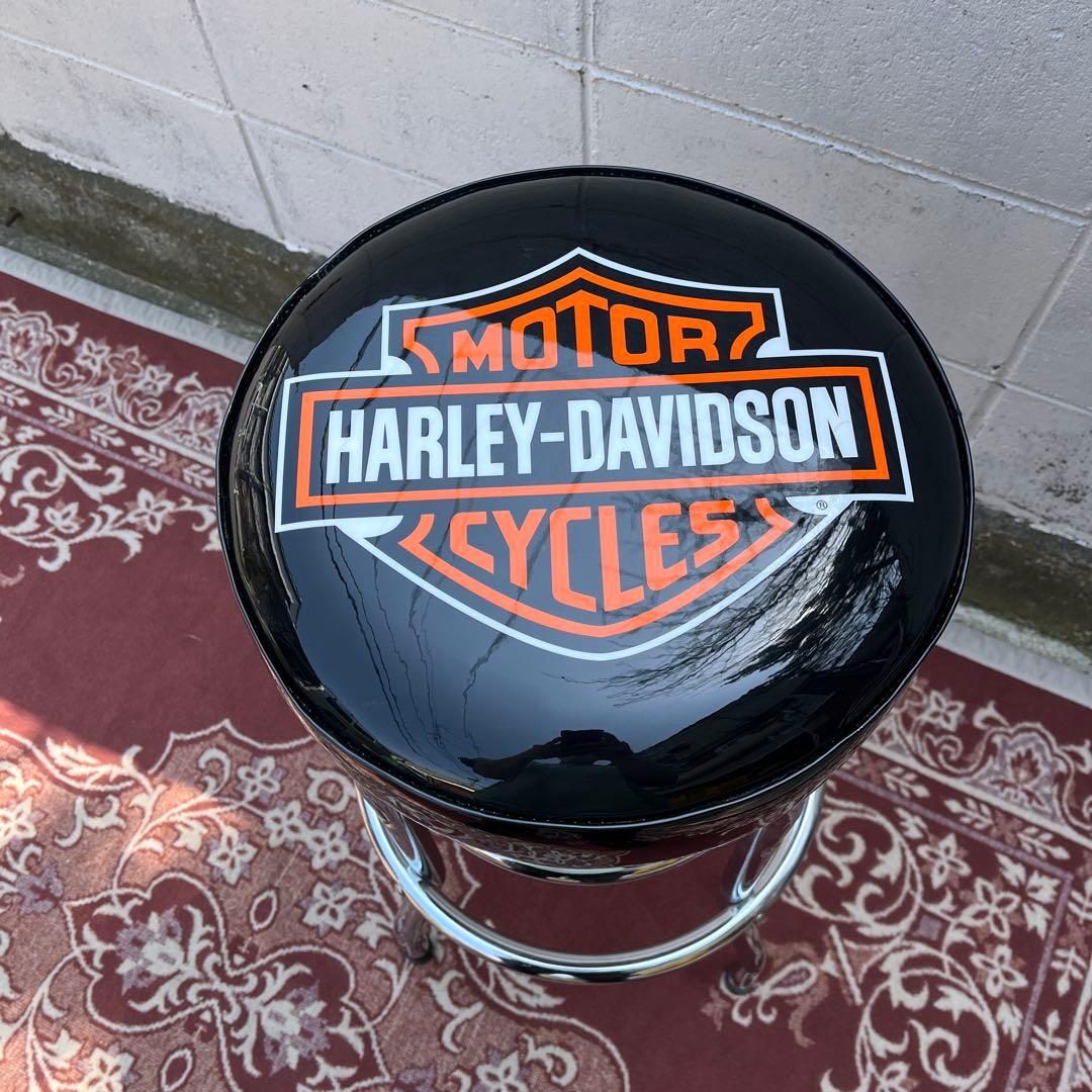 harley-davidson ハーレー◾️回転座面スツール 椅子 イス ガレージ