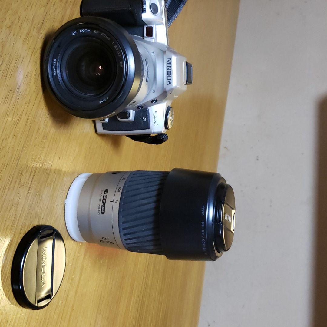 ミノルタカメラフィルム式。三脚付き。