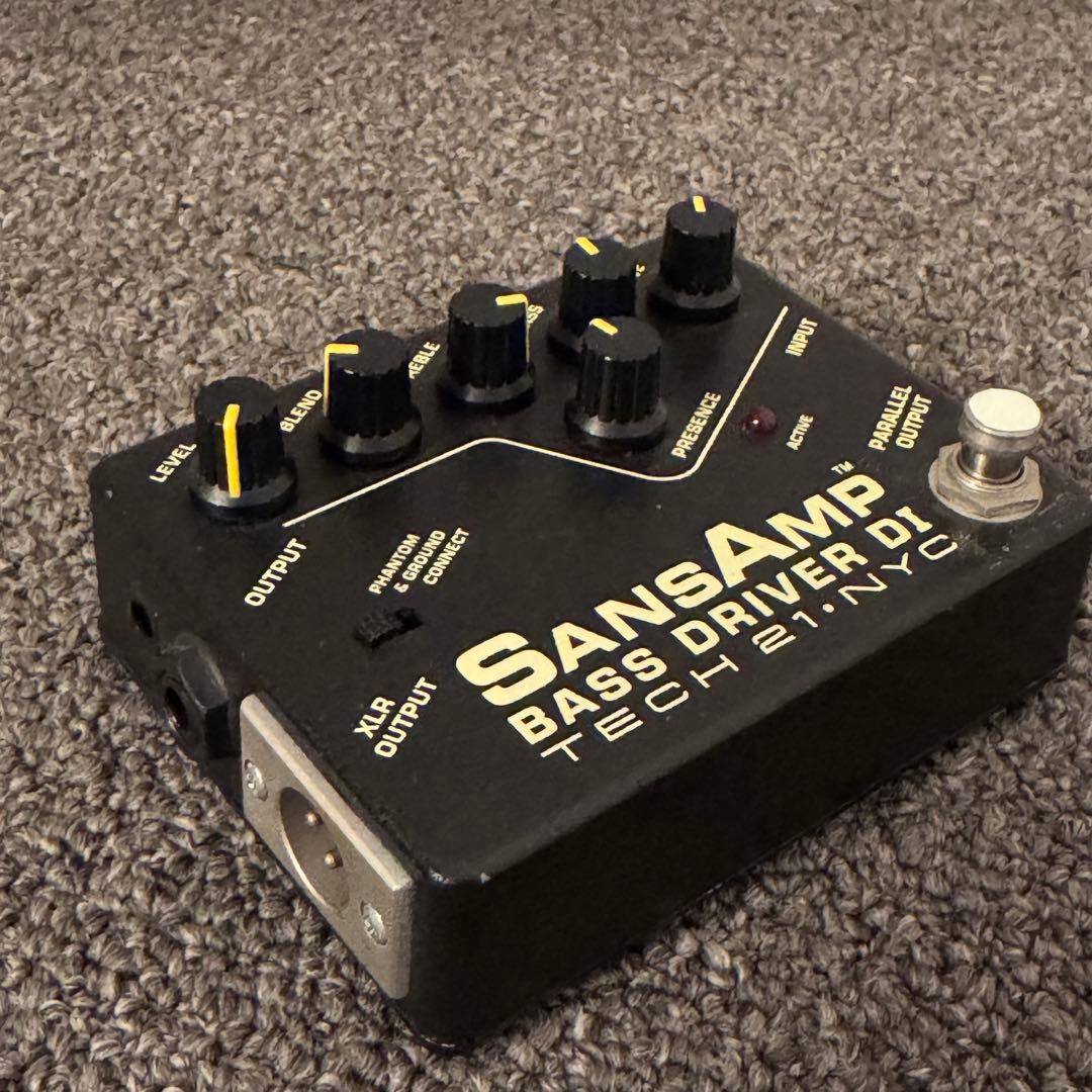 【若干使用感あり】Tech 21 SansAmp Bass D DI