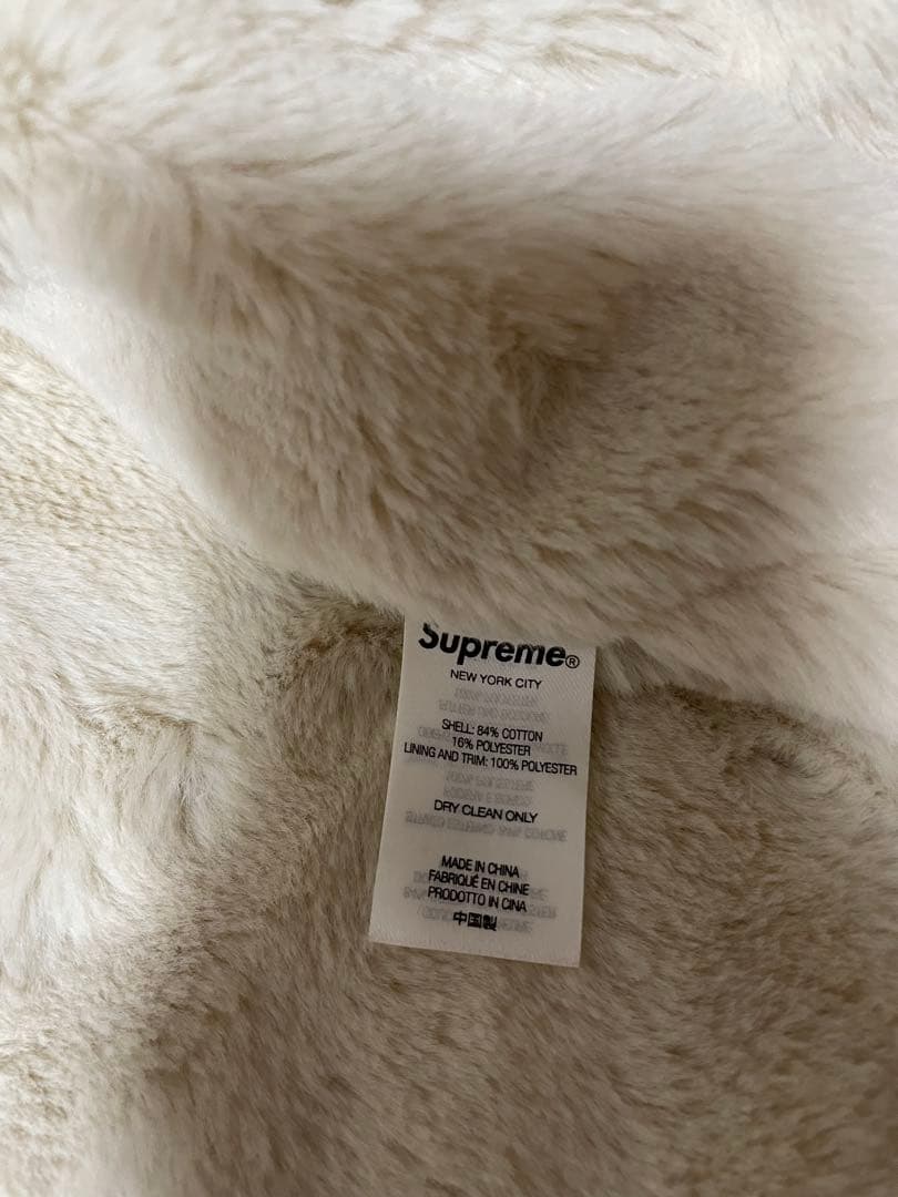 NN様Supreme フェイクファーライドジップアップフーディー