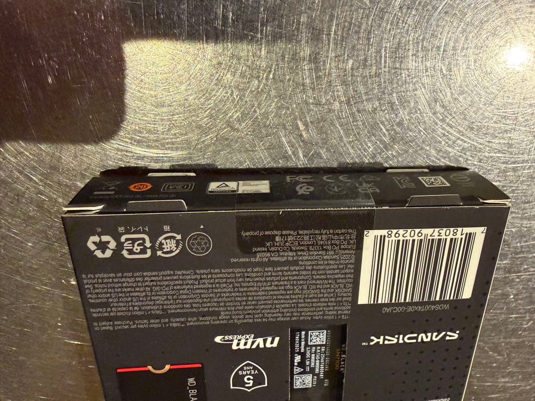 【新品】WD_BLACK SN7100 NVMe SSD - 4 TB