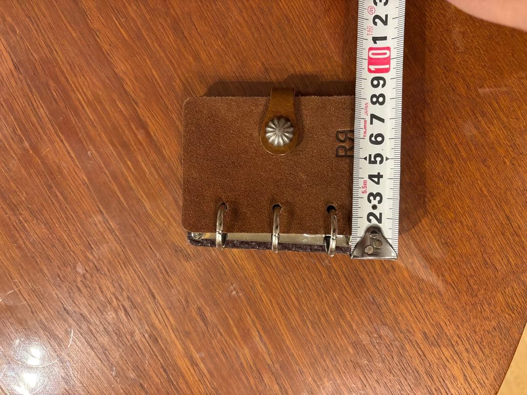 ダブルアールエル　手帳カバー　ラルフローレン　RRL レザー　手帳