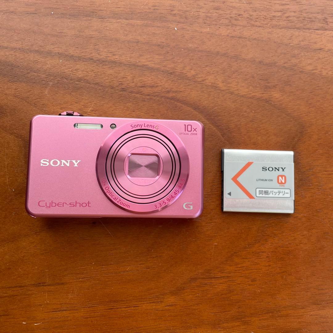 ピンク デジカメ コンデジ SONY Cyber-shot wx-220