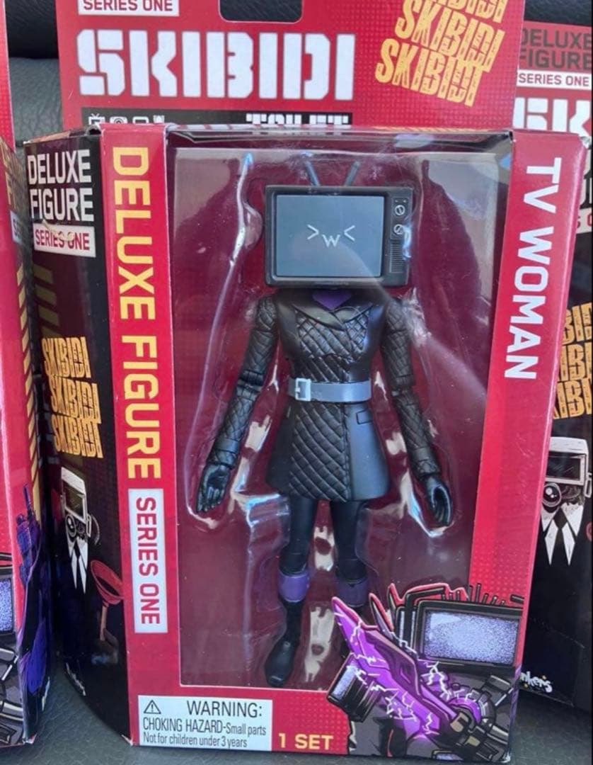 Skibidi Toilet フィギュアセット（公式ライセンス・日本未発売）