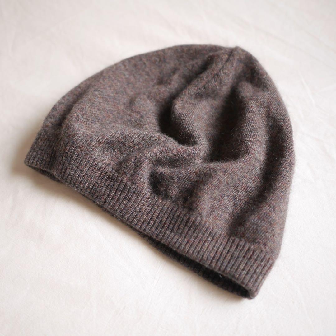 ARTS&SCIENCE coeur カシミヤニット帽