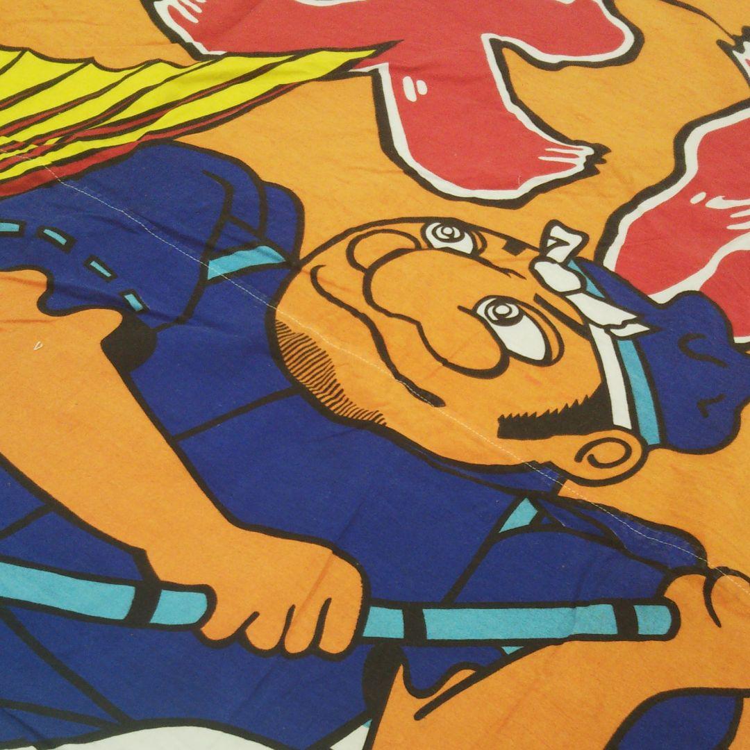 ヤマハ 大漁旗 132cm×185cm(約) えびす様 漁師 漁船 リメイク 戎