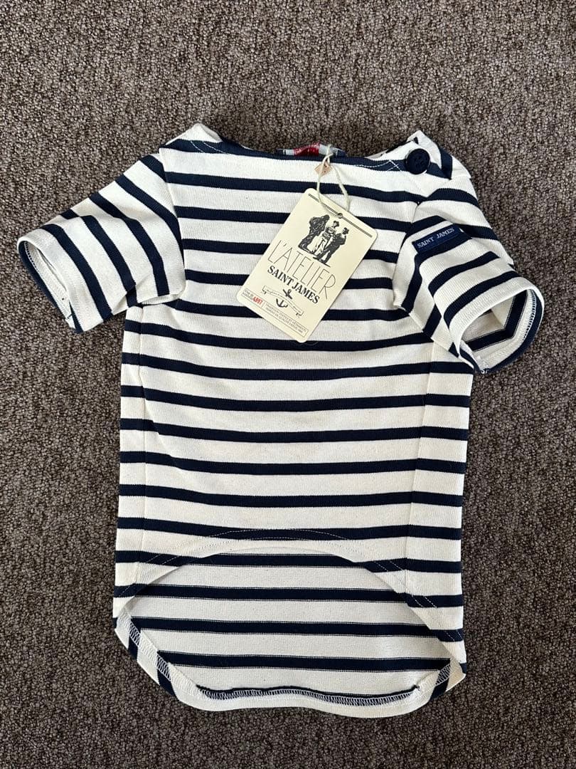 【新品未使用／日本未入荷】セントジェームス 犬服 Lサイズ　フランスパビリオン