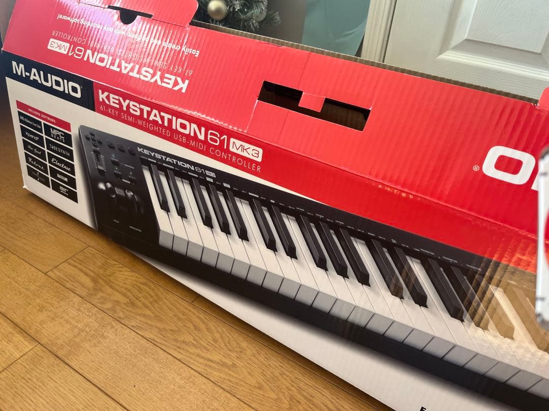 M-Audio Keystation 61鍵盤　MIDIキーボード(おまけ付き)
