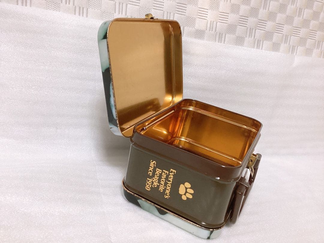 昭和レトロ❤︎サンリオ SNOOPY スヌーピー❤︎ 缶ケース ヴィンテージ 日本製