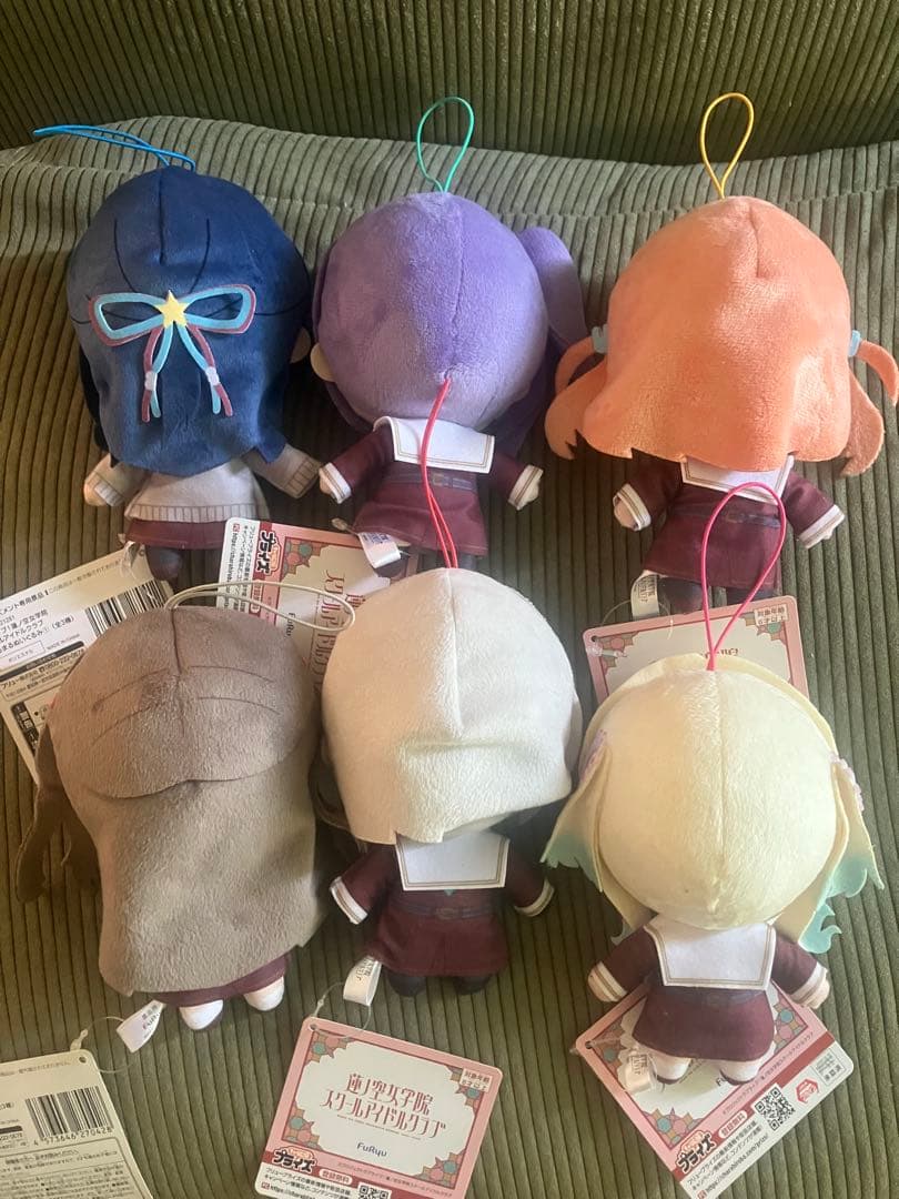 蓮ノ空女学院スクールアイドルクラブ きゅるまるぬいぐるみ　6種類セット