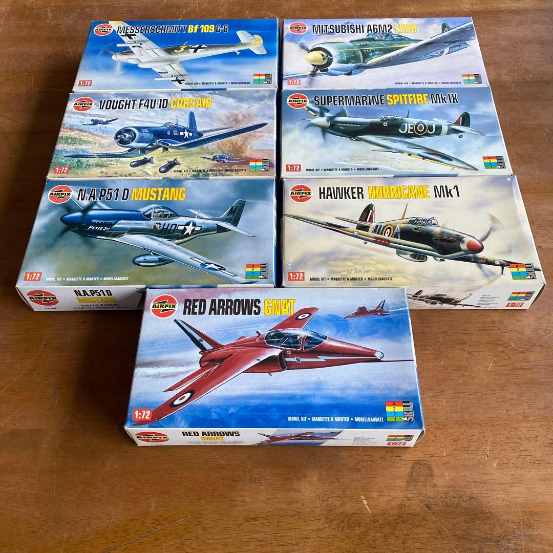 AIRFIX、1/72、7個