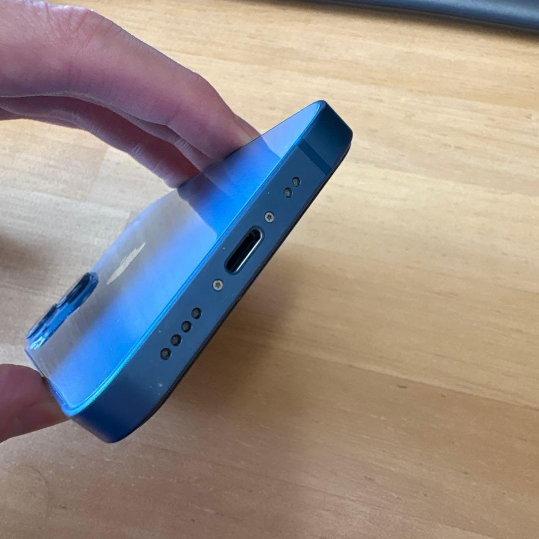 Apple iPhone 13 128GB SIMフリー　ブルー ケース付き