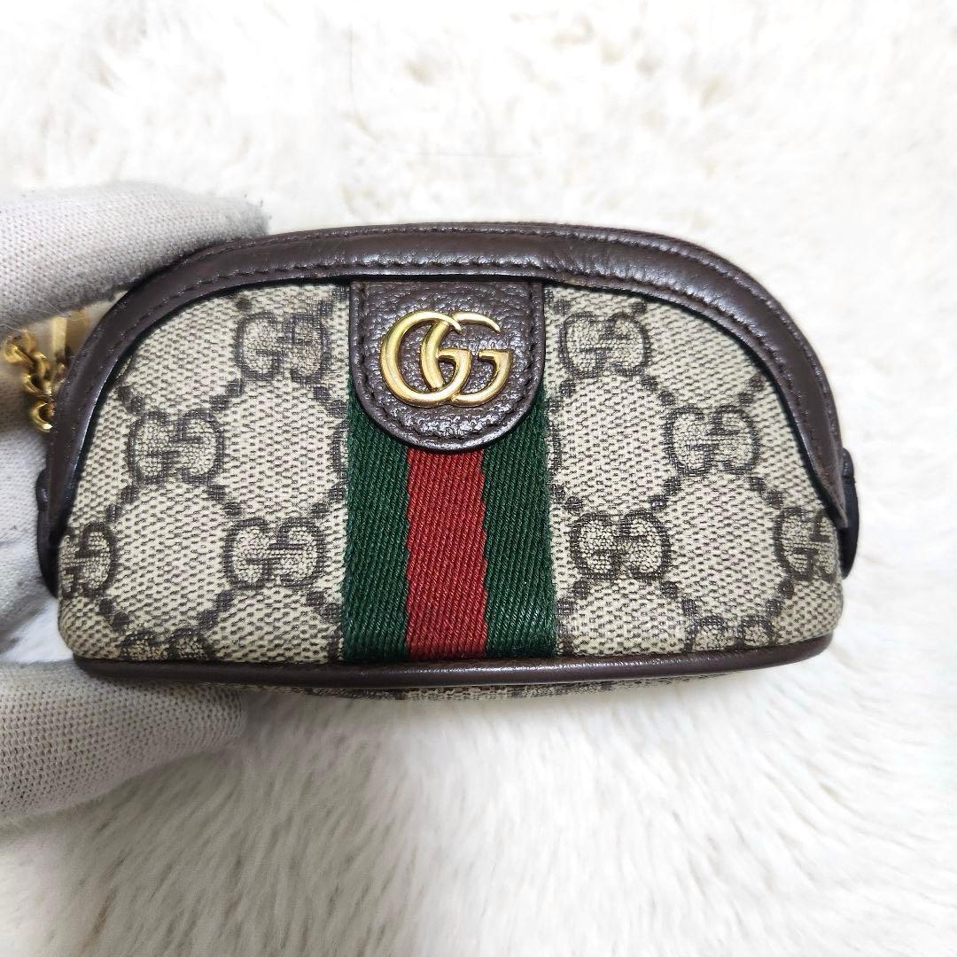 ✨極美品　付属品完備✨グッチ　ケース　小銭入れ　キーリング　オフディア