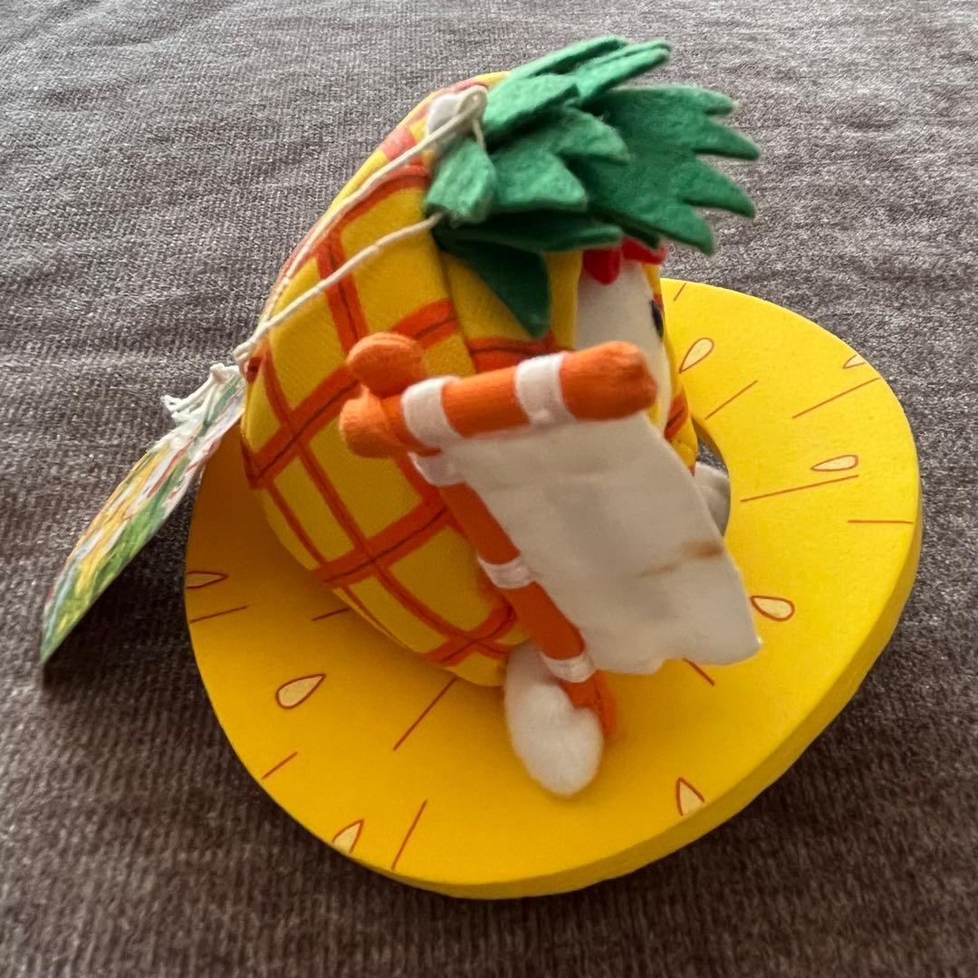 【超激レア】ハローキティ 沖縄限定 パイナップル マスコット ぬいぐるみ