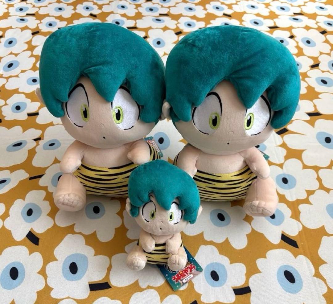 三英貿易株式会社 うる星やつら テンちゃん ぬいぐるみ 3点セット