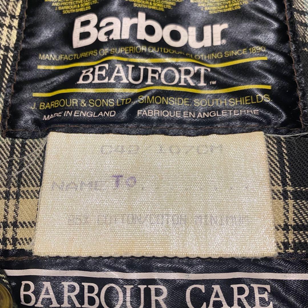 Barbour 80s 3ワラント BEAUFORT オイルドジャケット