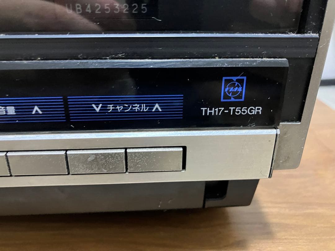 National α2000 ナショナル TH17－T55GR ブラウン管テレビ
