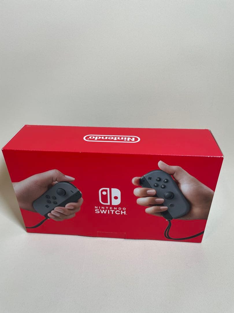Nintendo Switch グレー 本体　美品　付属品完備