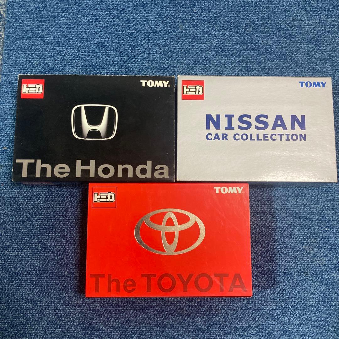 トミカトヨタ日産ホンダセット外箱破損有
