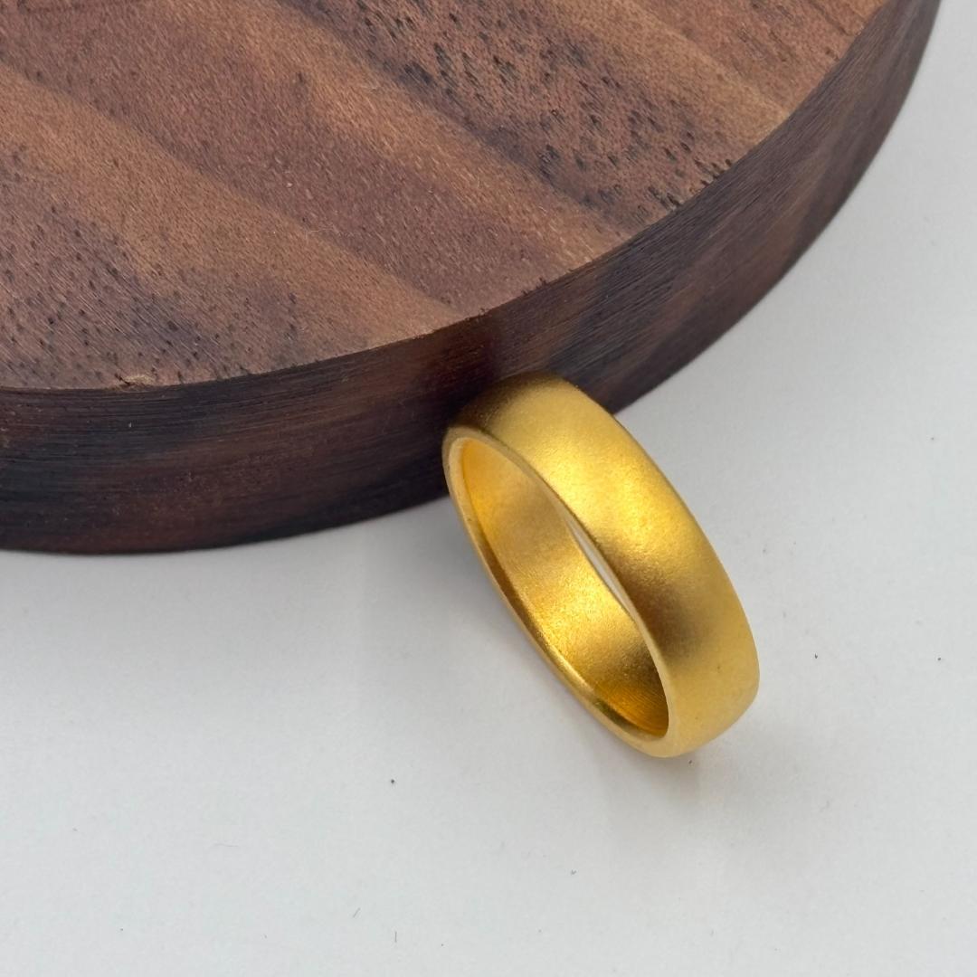 999刻印レ ゴールドリング 5.0mm 3.95g