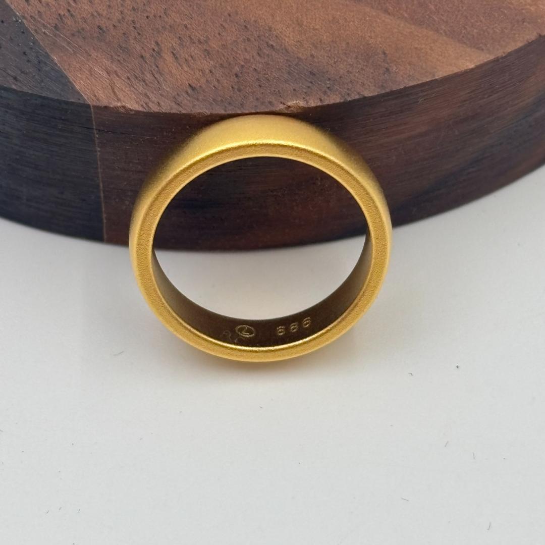 999刻印レ ゴールドリング 5.0mm 3.95g