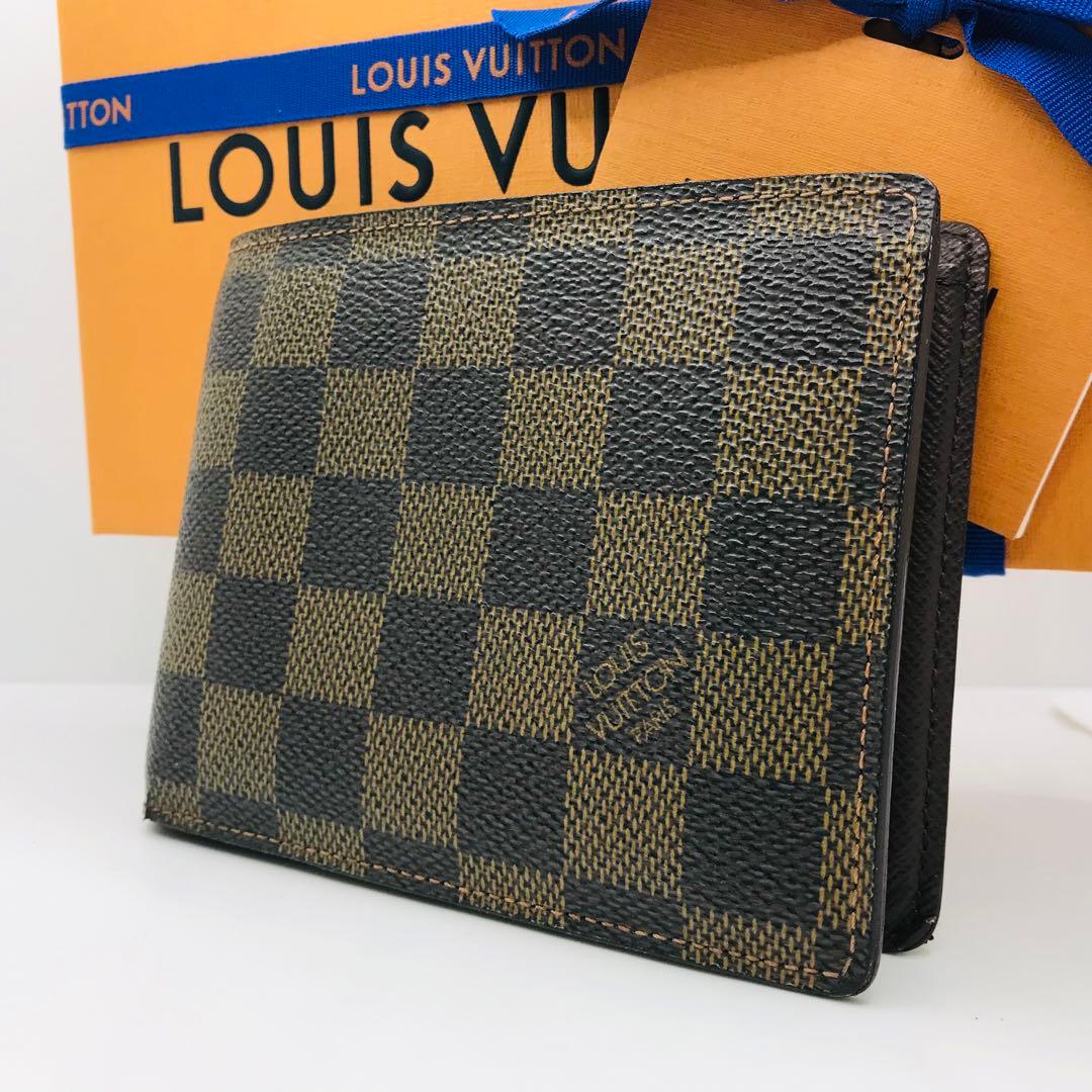ルイヴィトン✨ ダミエ エベヌ ポルトフォイユ・フロリン 二つ折り財布 茶