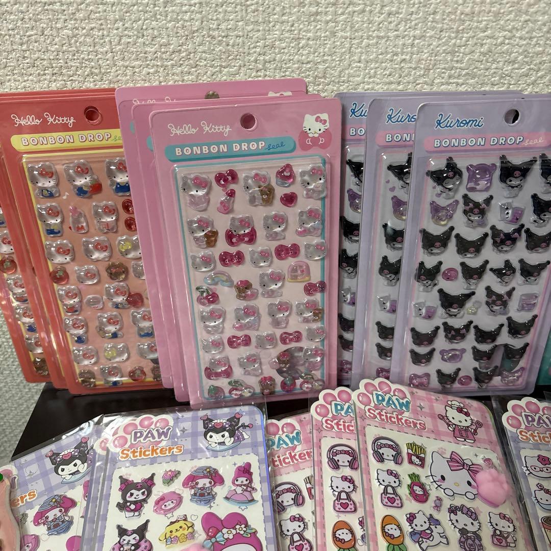 A7シール帳3冊35枚セット　3人分