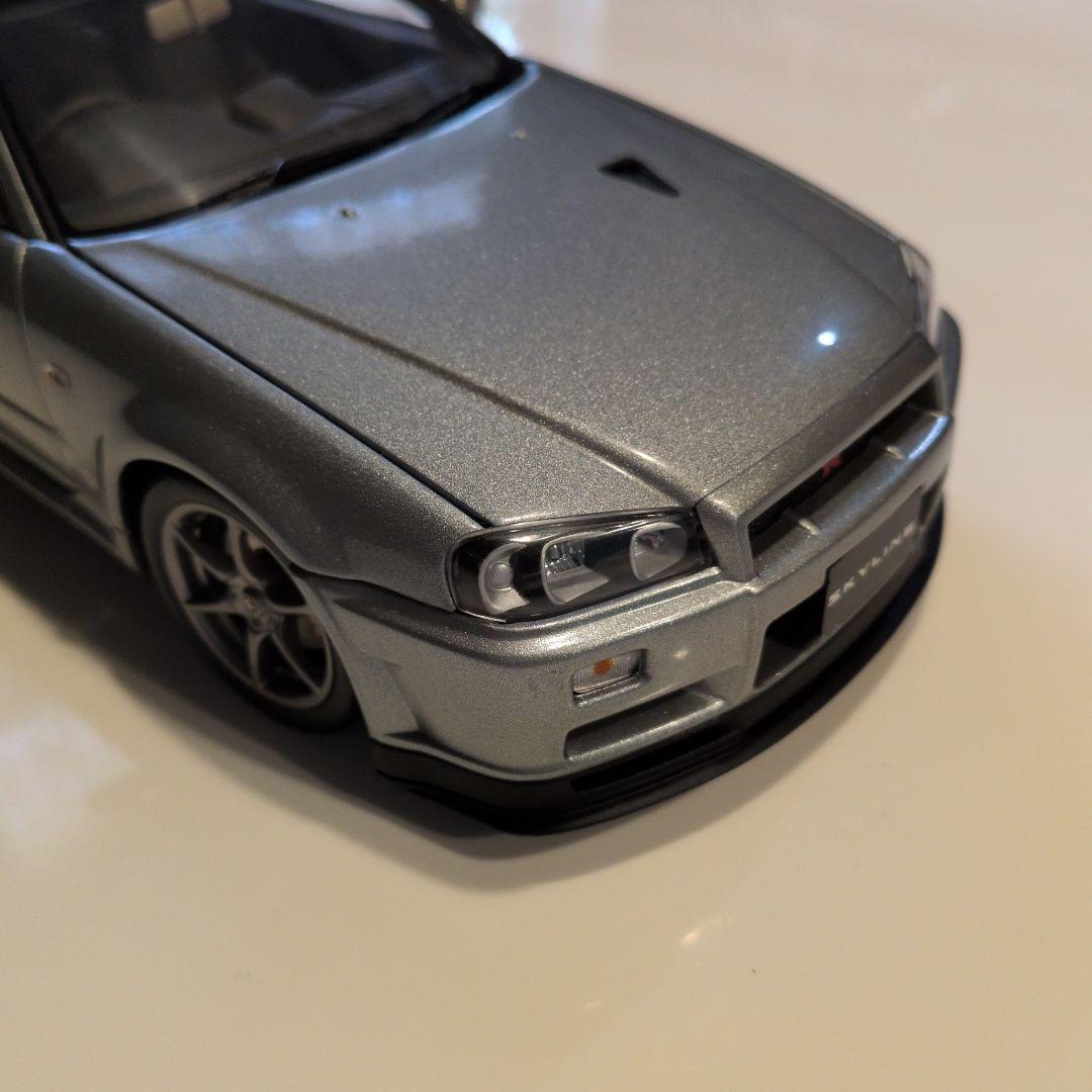 ミニカー AUTOart 1/18 R34 GT-R V-SPEC II TOY Car