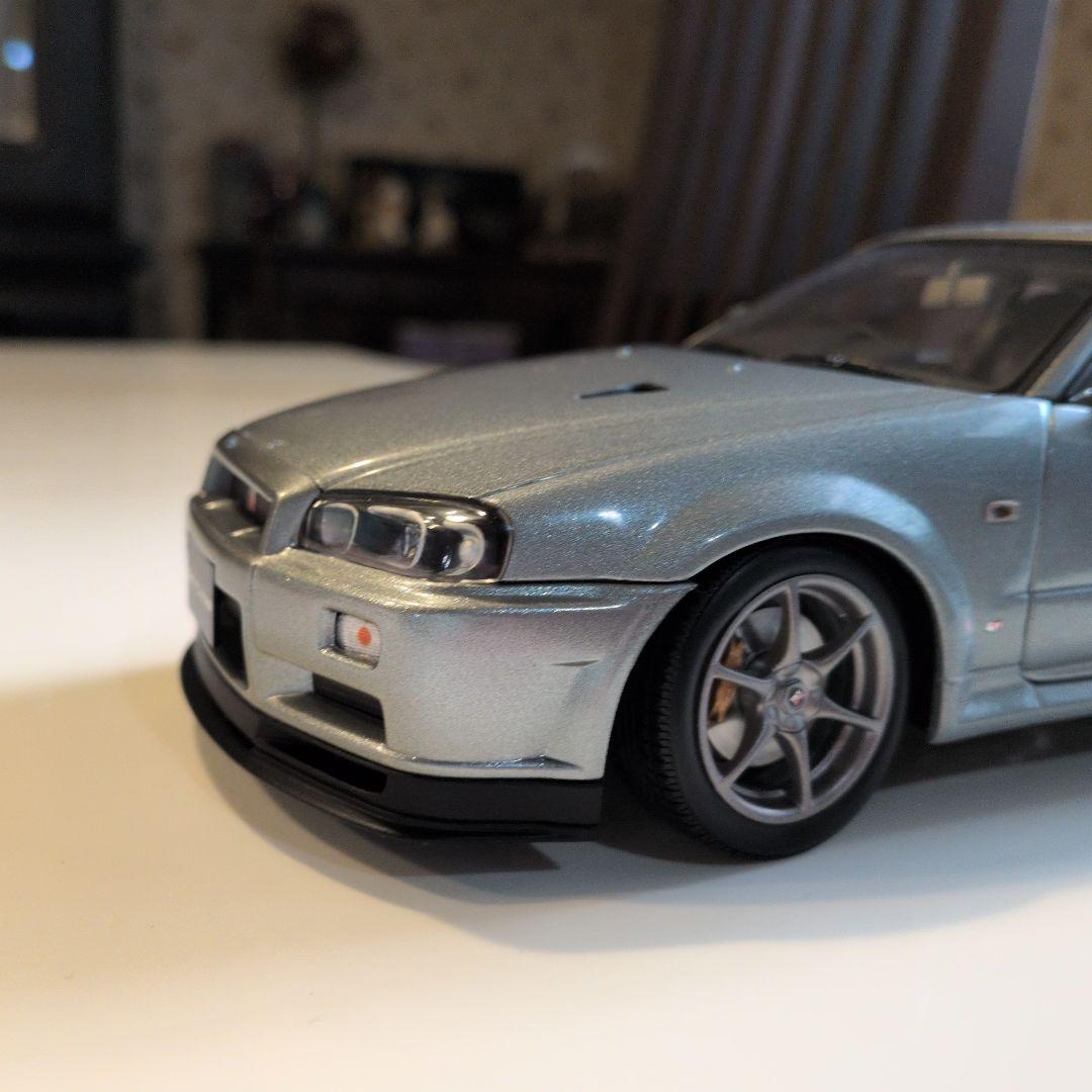 ミニカー AUTOart 1/18 R34 GT-R V-SPEC II TOY Car