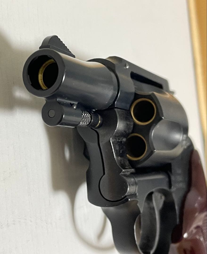 マルシン　ポリスリボルバー　2インチ8mmBB ガスガン　ジャンク扱い