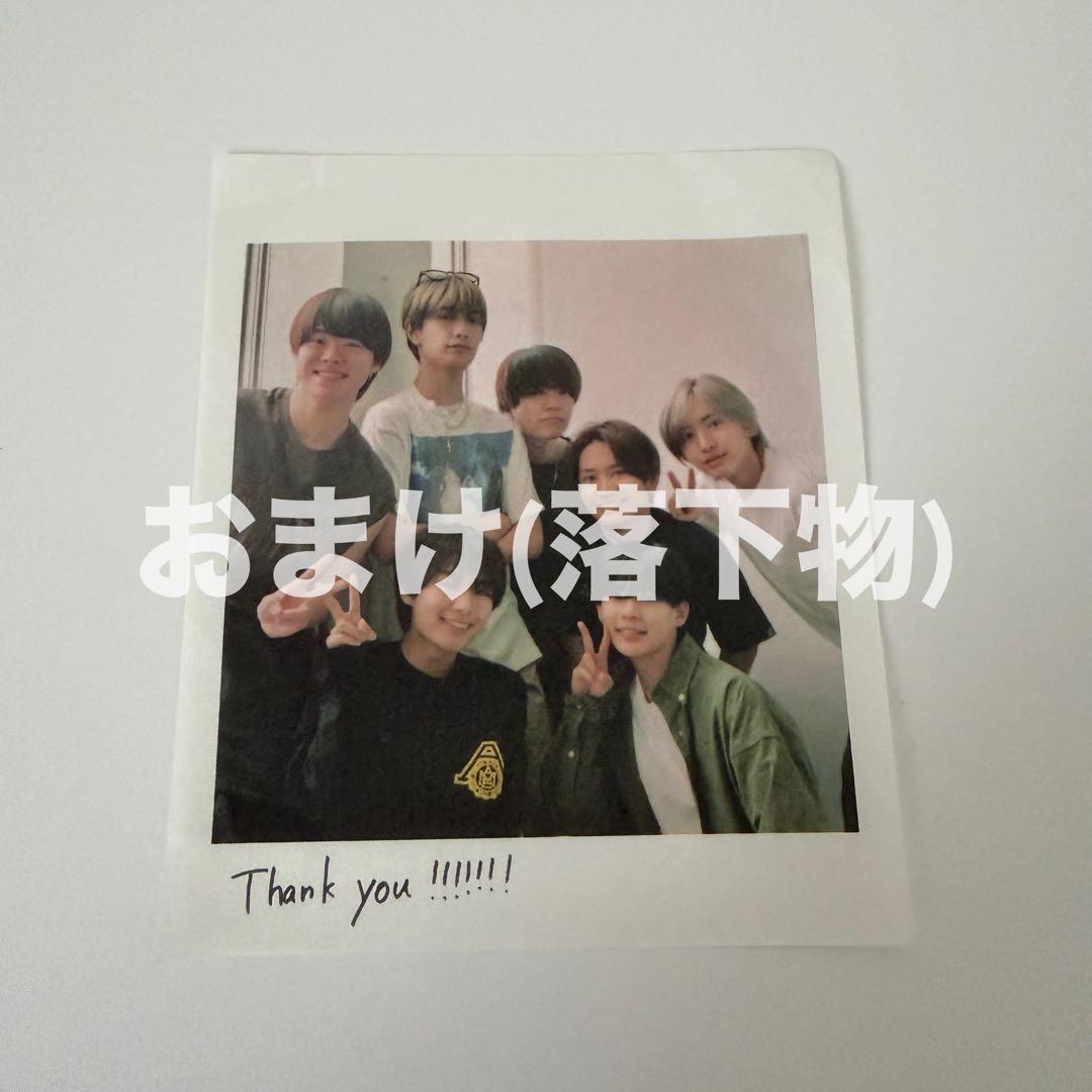 なにわ男子 指人形 7体 セット コンプリート　銀テ　落下物