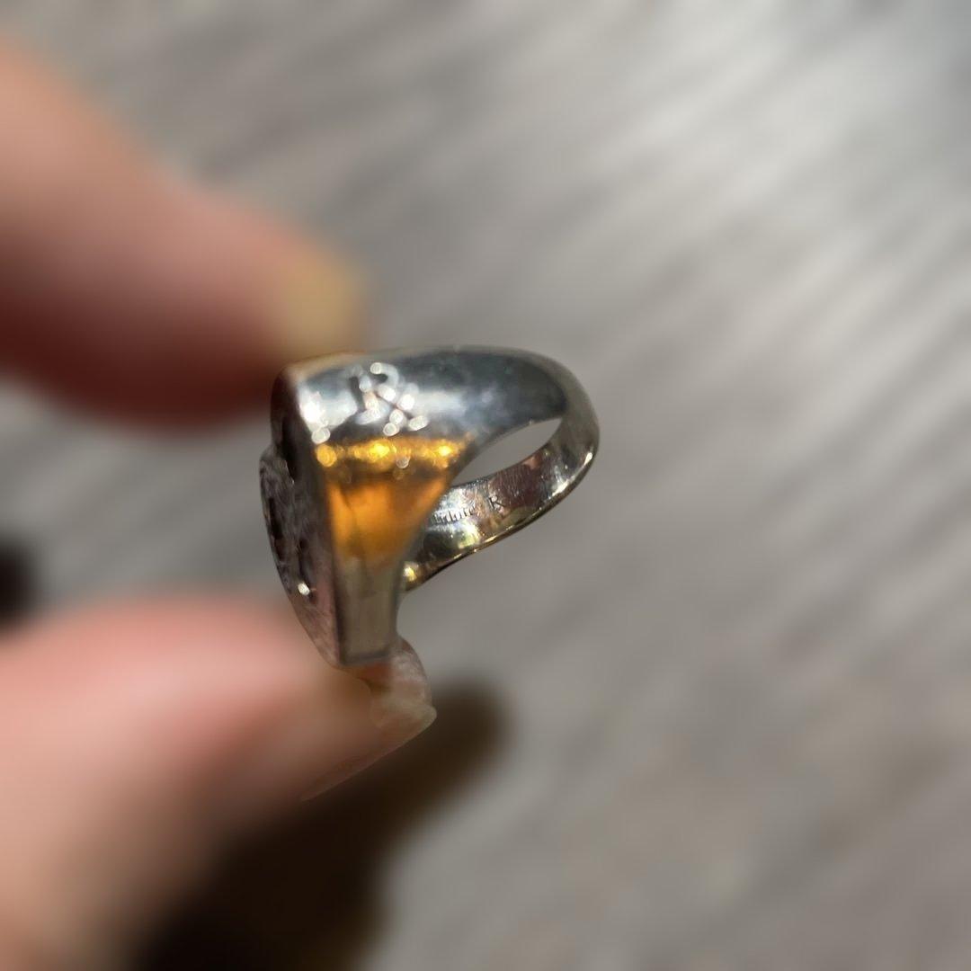 アクセサリー ANTIDOTE BUYERS CLUB Engraved Heart Ring