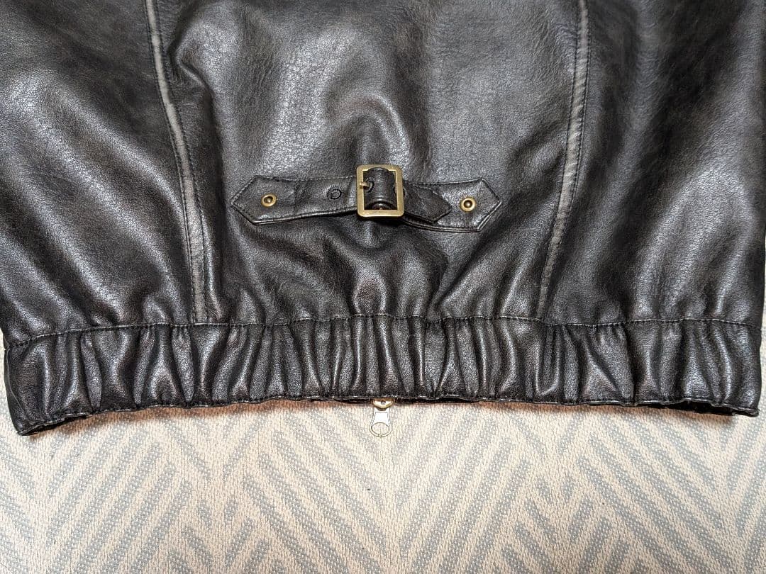 WISHFOREVER ダブルジッパージャケット